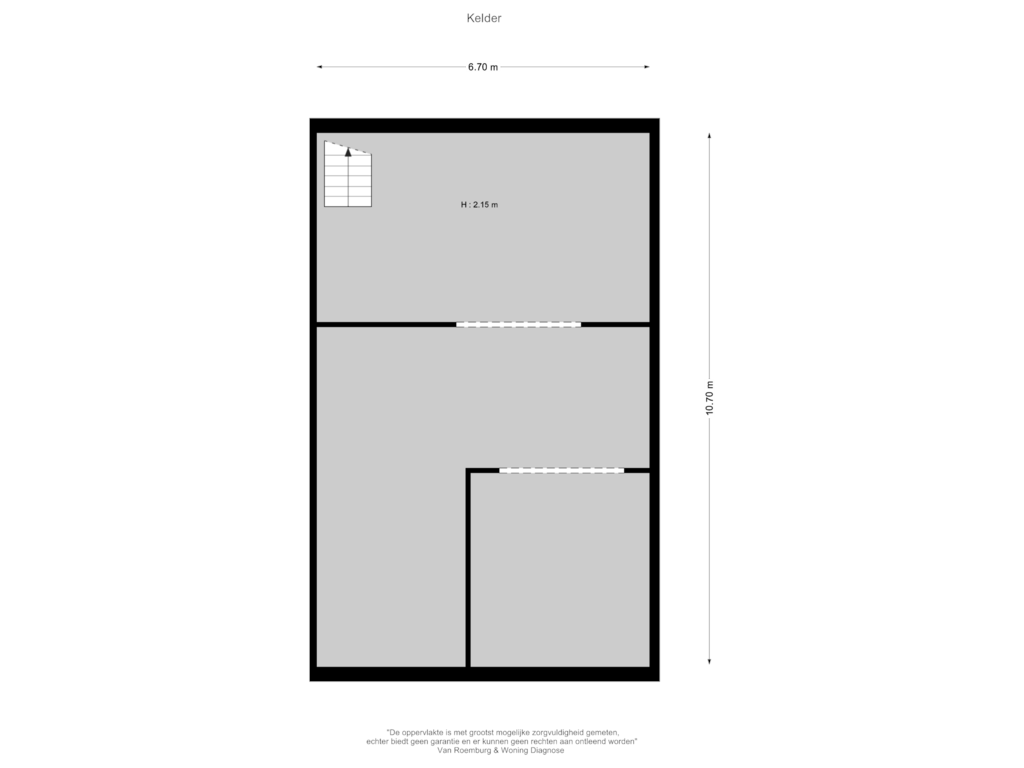 Bekijk plattegrond van Kelder van Ambachtstraat 14-14A