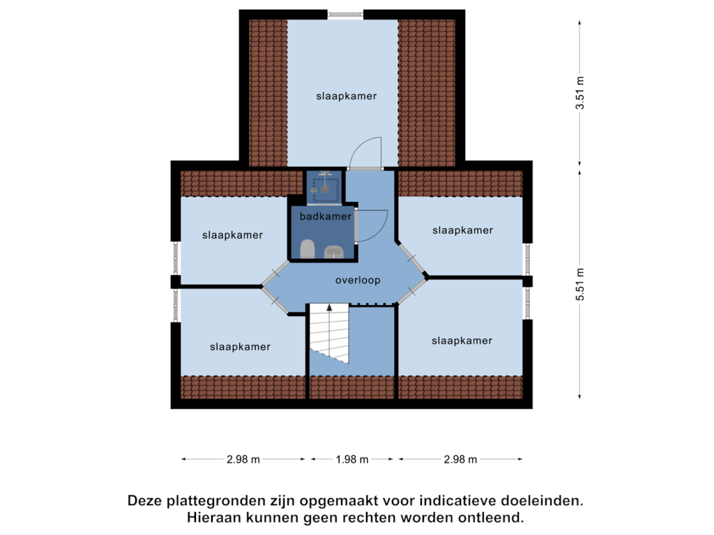 Bekijk plattegrond van 1e verdieping van Gagelmaat 4-138