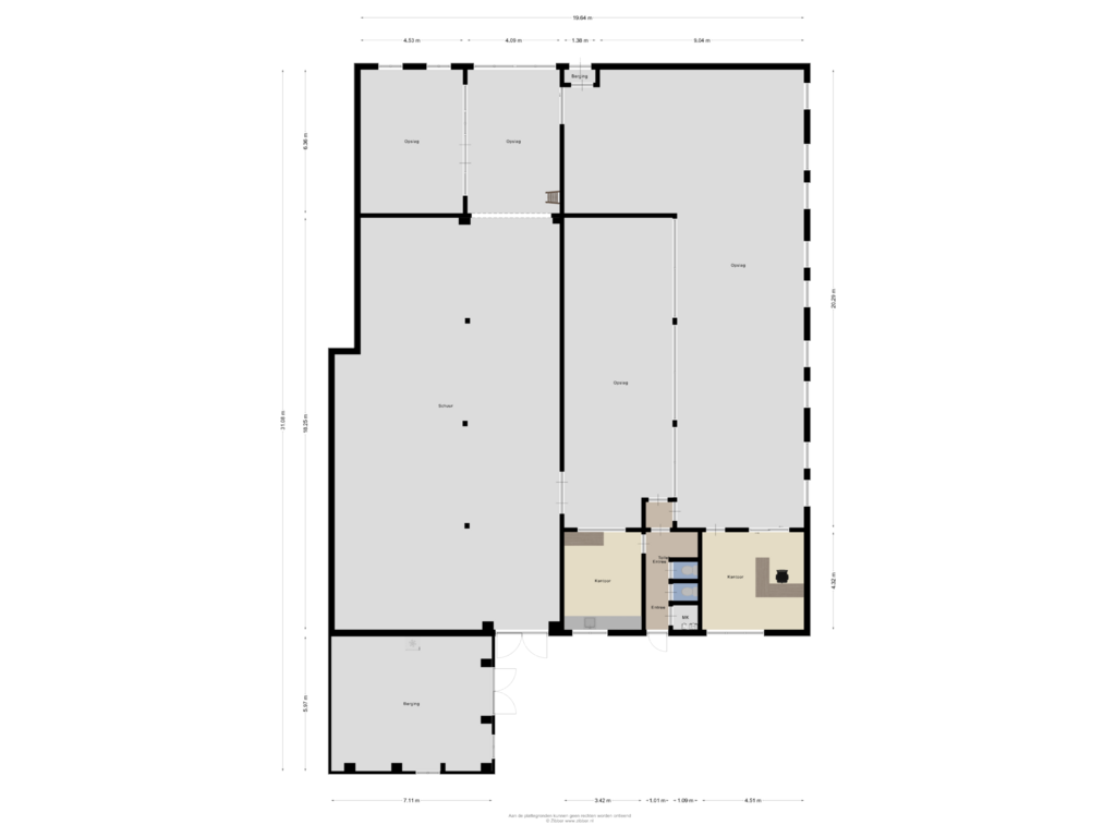 Bekijk plattegrond van Schuur van Vijfhuizen 7