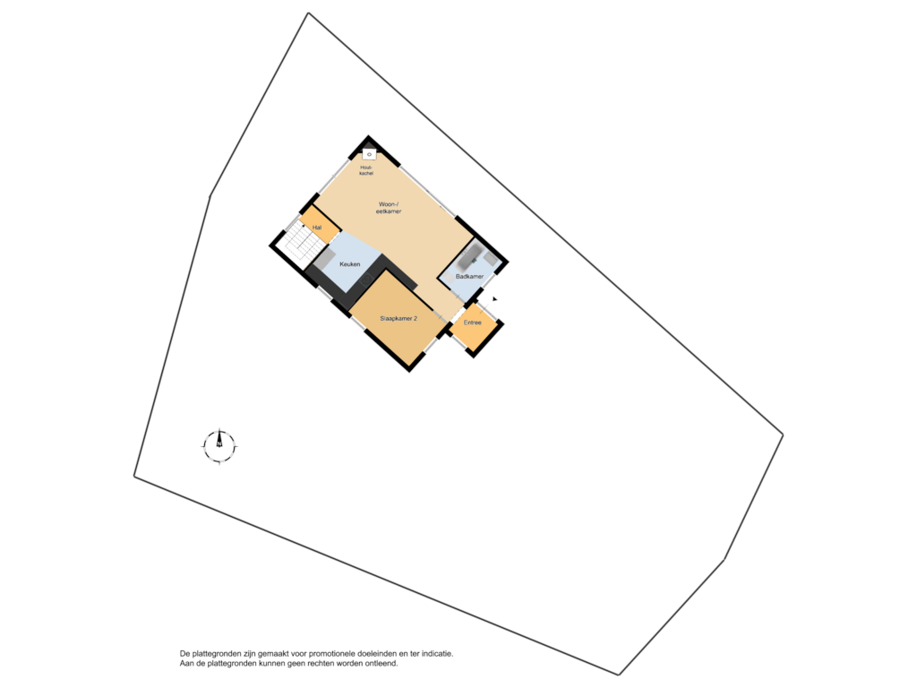 Bekijk plattegrond van Perceel van Kievit 12-B 280