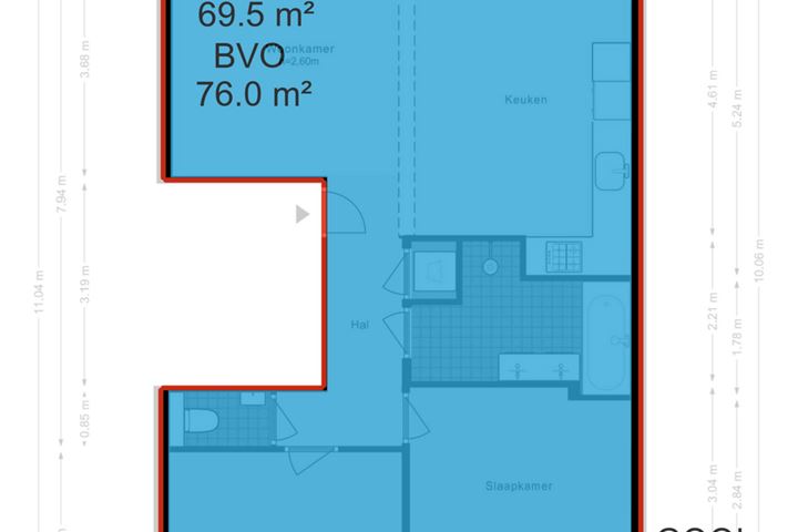 Bekijk foto 19 van Molenbeekstraat 24-II