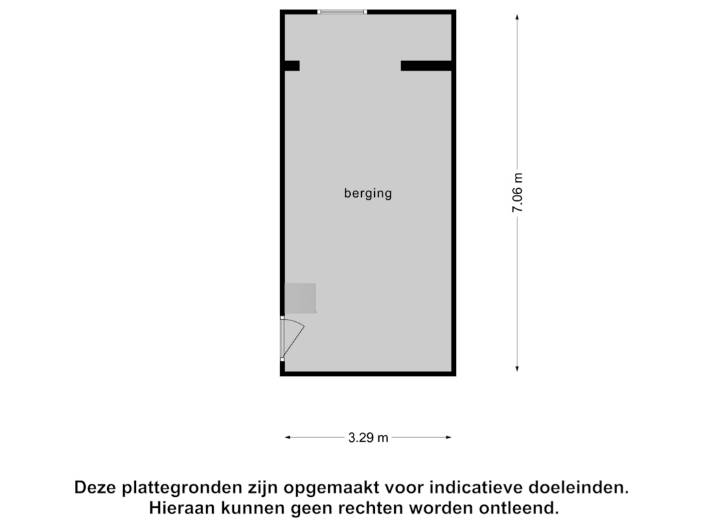 Bekijk plattegrond van Berging van Asingastraat 22