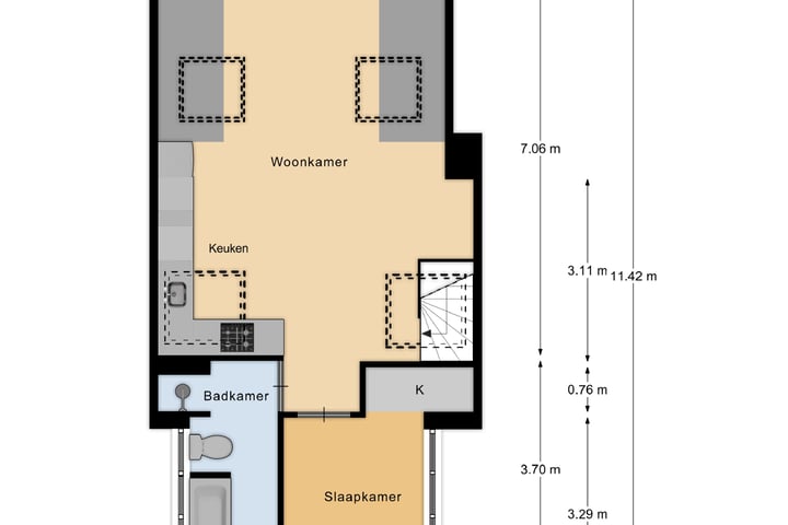 Bekijk foto 23 van Douwes Dekkerstraat 26-III