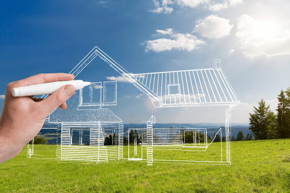 Foto 4 van 003 landschappelijke kavels (Bouwnr. 3)