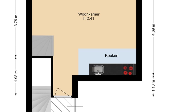 Bekijk foto 24 van Lindengracht 79-C