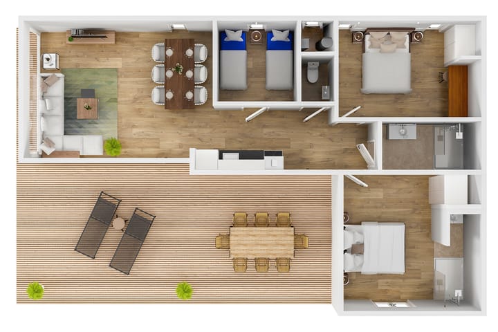 Foto 5 van Water Cube (Bouwnr. 5.13)