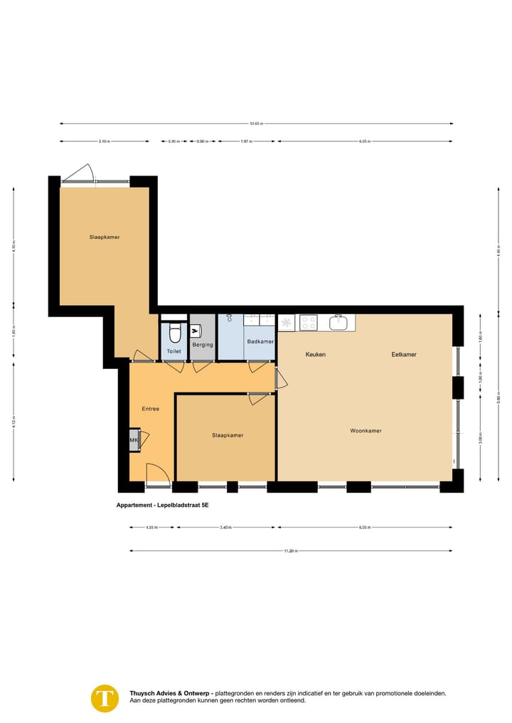 Foto 6 van Lepelbladstraat 5-E