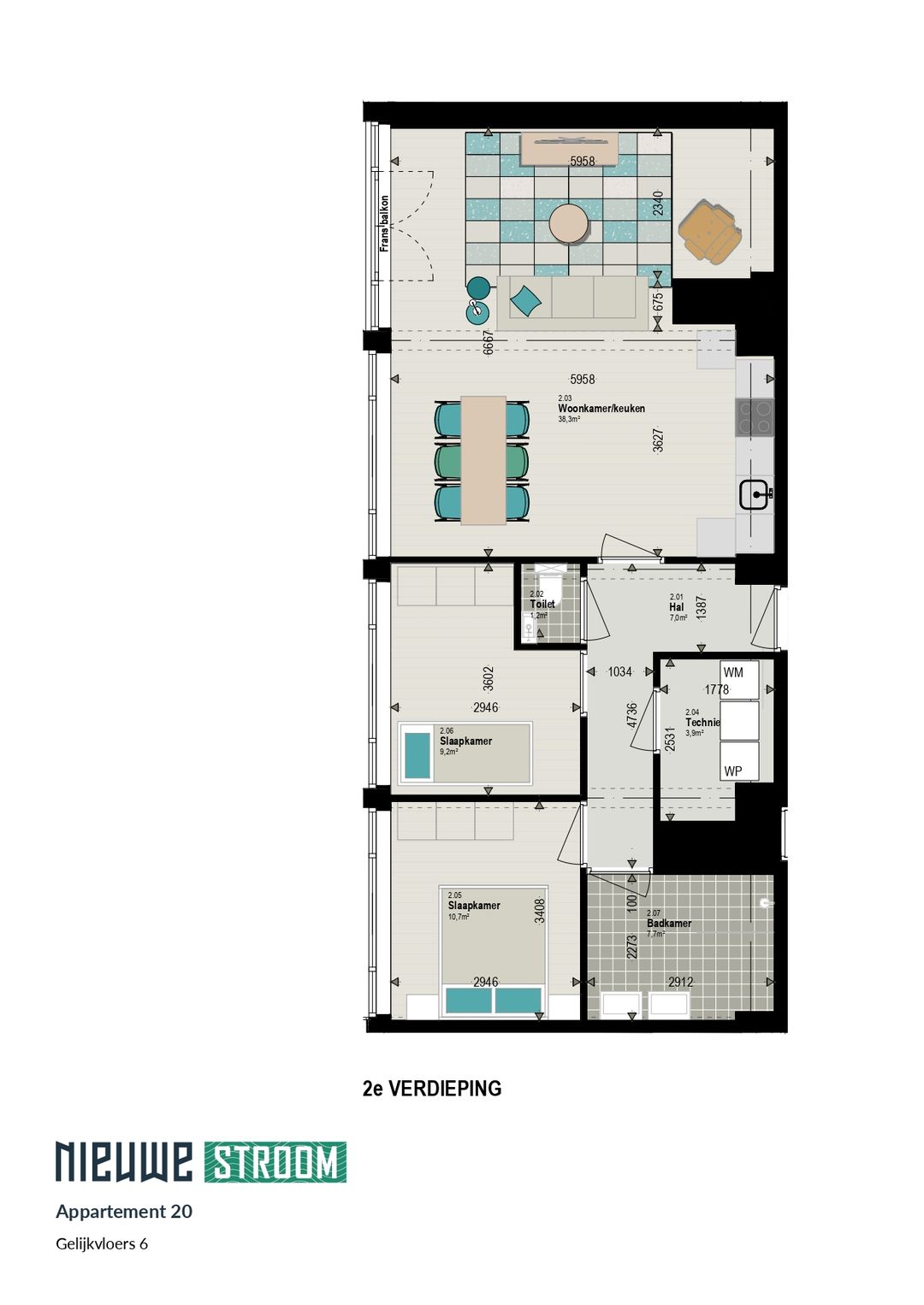 Foto 8 van Gelijkvloers (Bouwnr. 20)