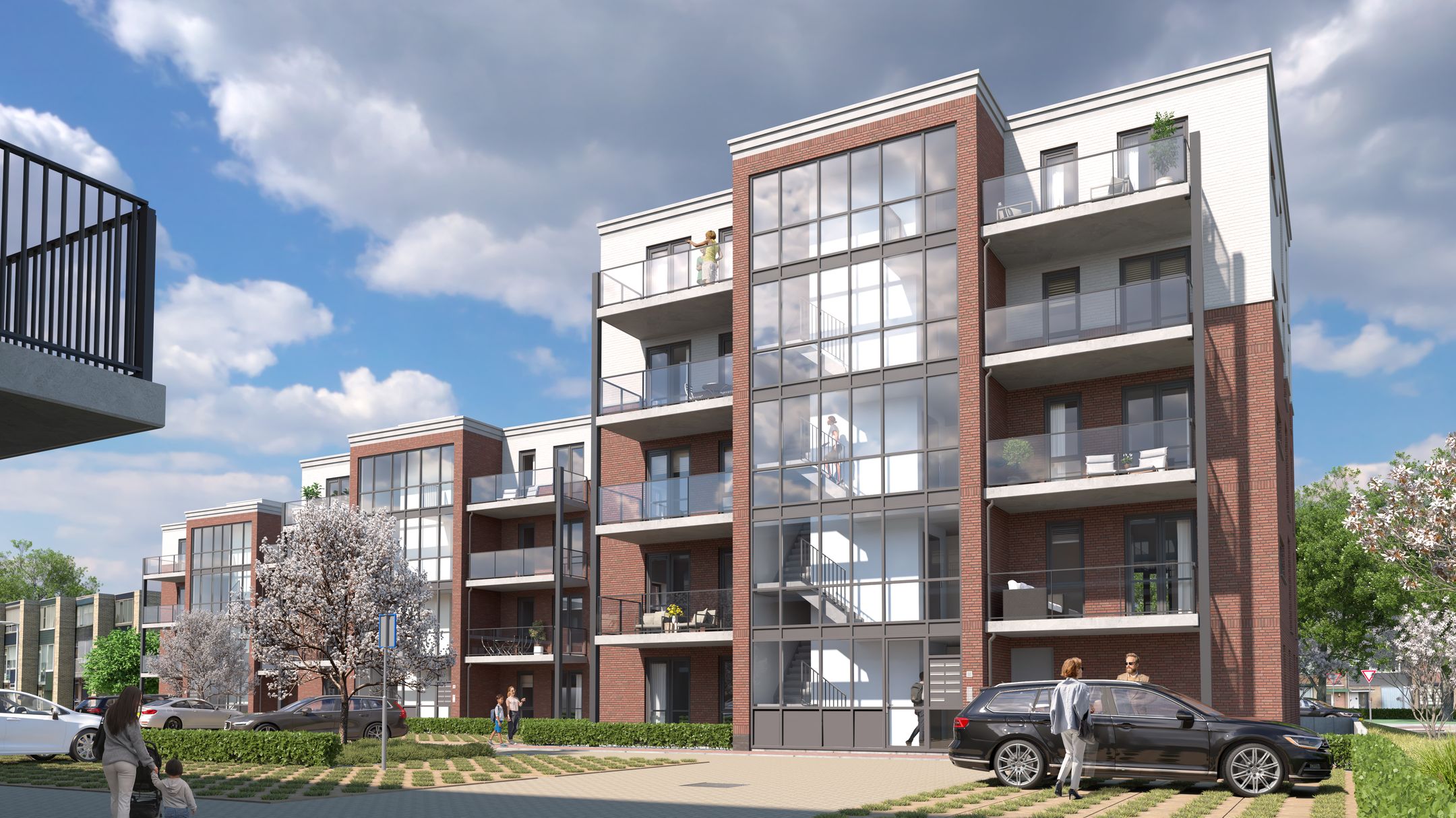 Blok D/Rooseveltlaan, type T3 (bnr. D6), Terneuzen, 4535, Zeeland, Nederland