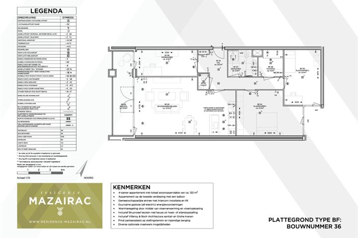 Bekijk foto 30 van Residence Mazairac-Bnr 36-2evd-Type BF (Bouwnr. bnr 36)