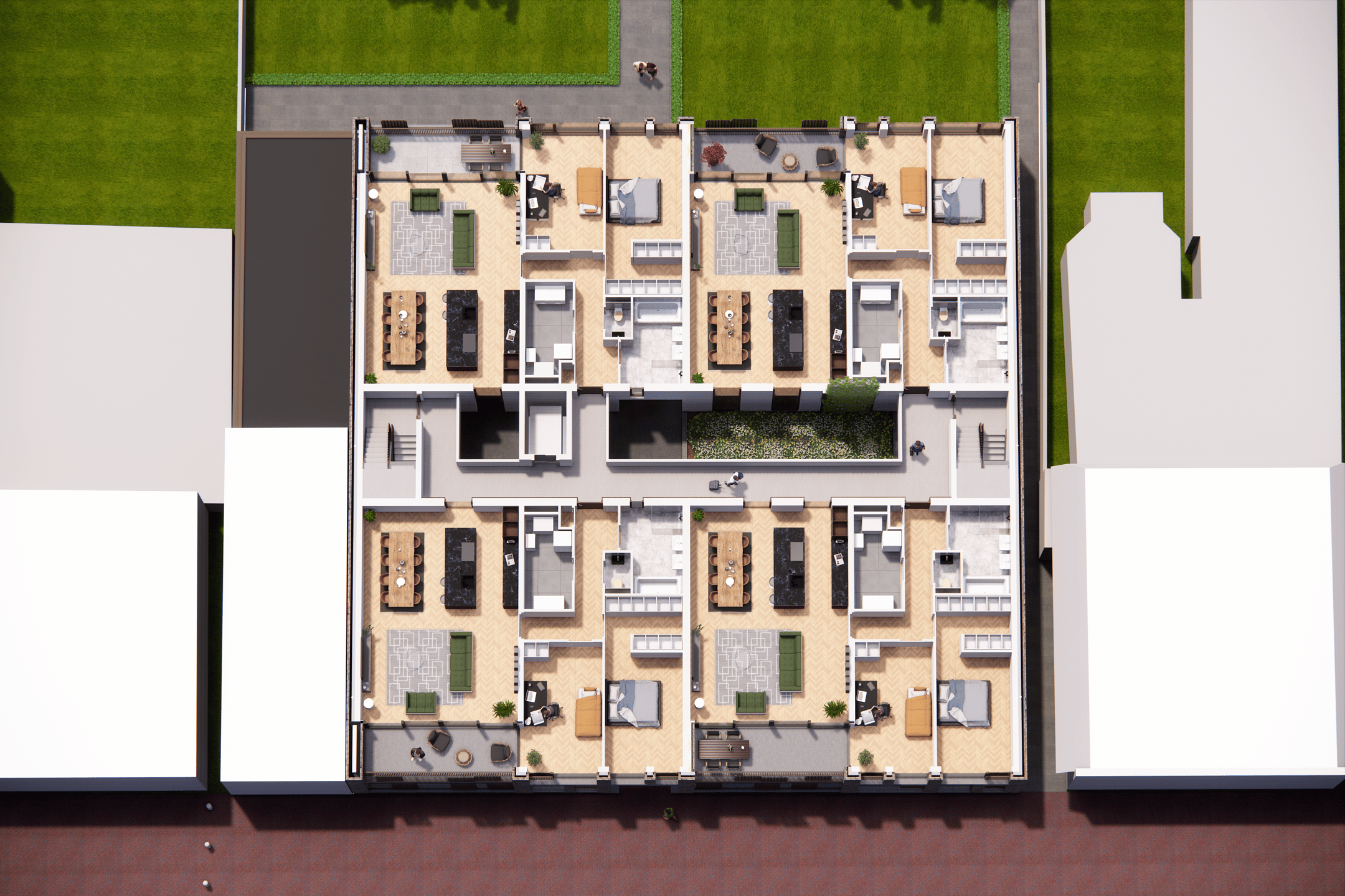 Photo 6 of Appartement type B' (Bouwnr. 4)