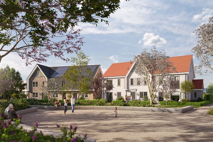 Bekijk foto 2 van Drie-onder-een-kapwoningen (Bouwnr. 101)