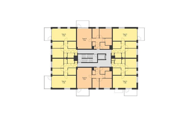 View photo 7 of Wonen Klaver type B / Parkeerzijde (Bouwnr. 1.04)