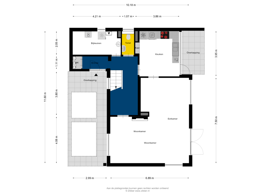 Bekijk plattegrond van Begane Grond van Monseigneur Geurtsstraat 35