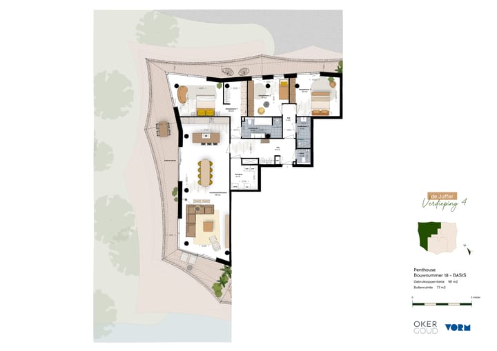 Foto 4 van Penthouse (Bouwnr. 18)