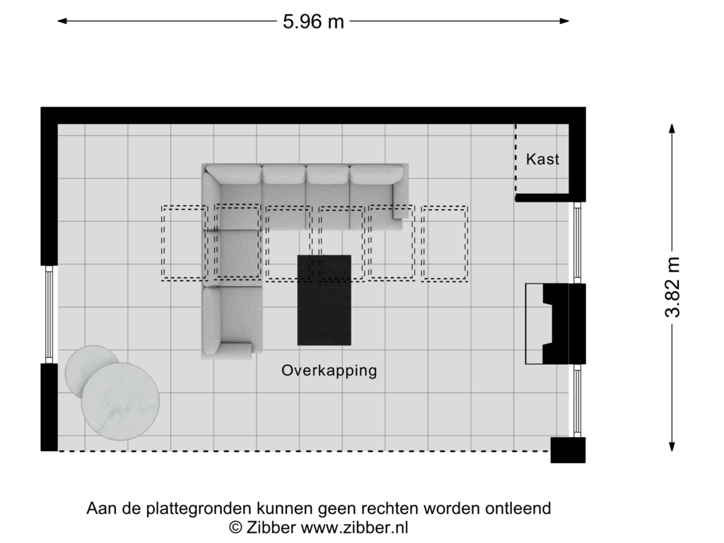 Bekijk plattegrond van Overkapping van Luikerweg 84