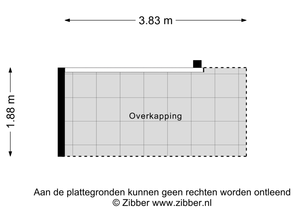 Bekijk plattegrond van Overkapping van Luikerweg 84