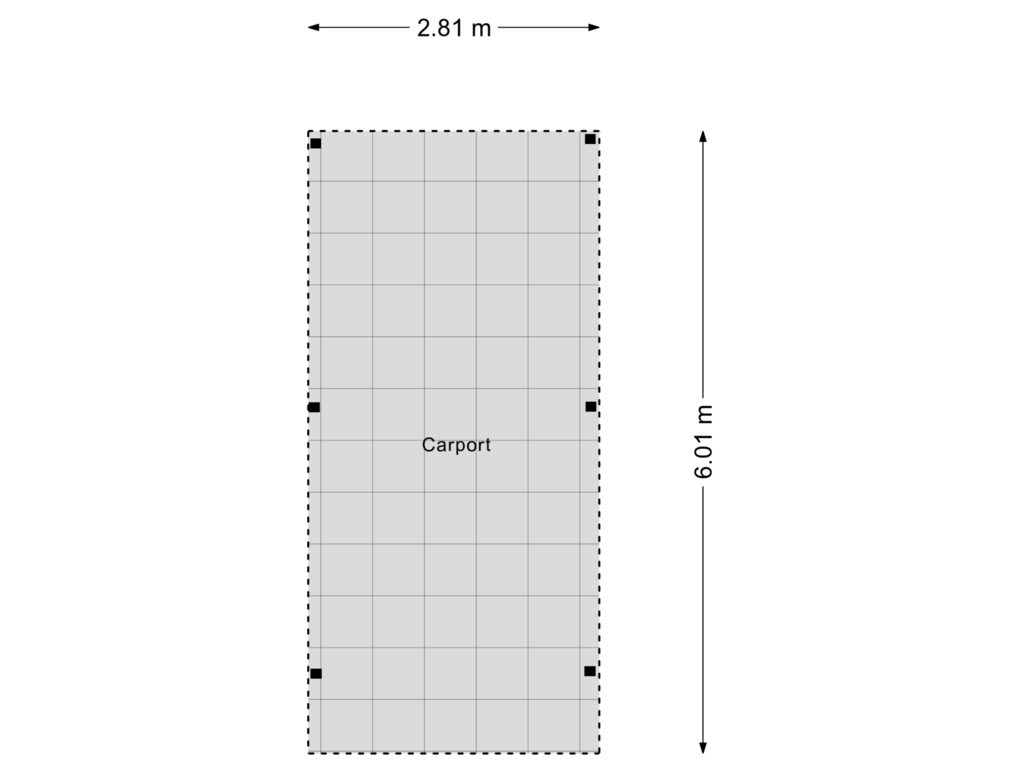 Bekijk plattegrond van Carport van Schoolstraat 26