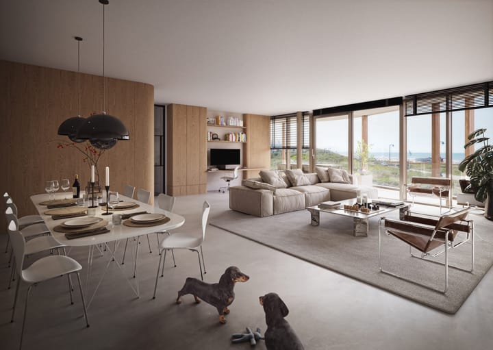 Foto 9 van Duinpaviljoen appartement bnr 1