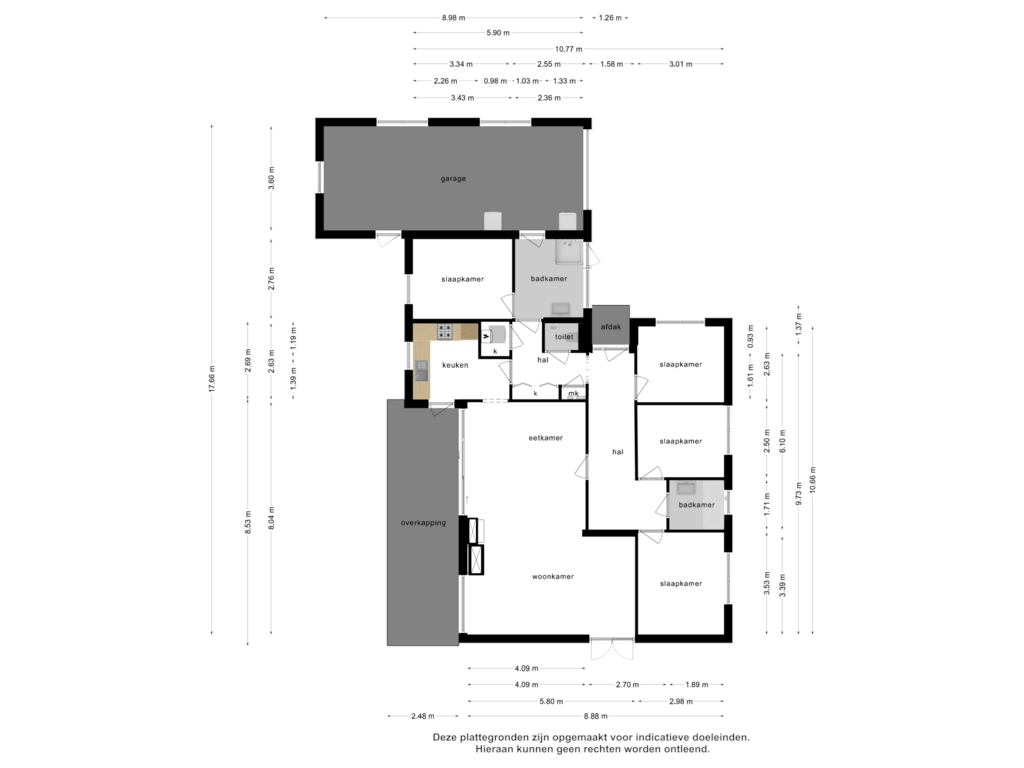 Bekijk plattegrond van Begane grond van Berkenlaan 3