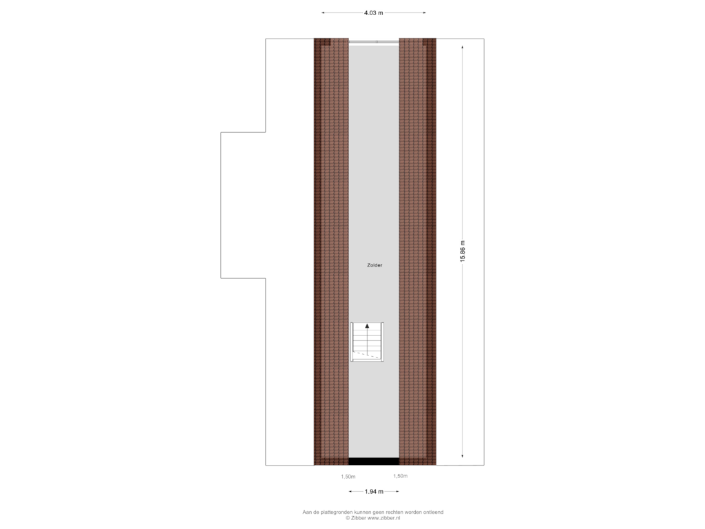 View floorplan of Zolder of Anholt 40