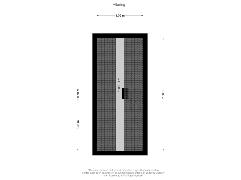 View floorplan of Vliering of Buntwal 9-B