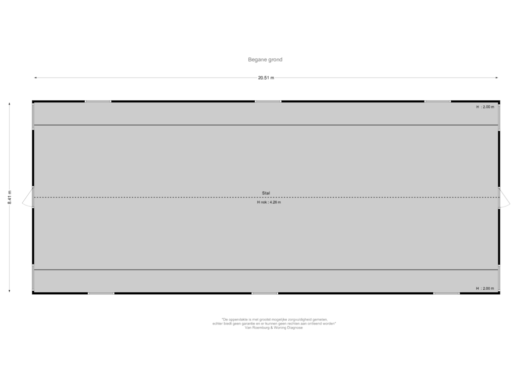 View floorplan of Stal 2 of Buntwal 9-B