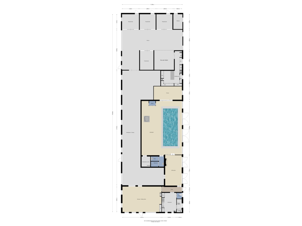 Bekijk plattegrond van Bijgebouw van Patersweg 13