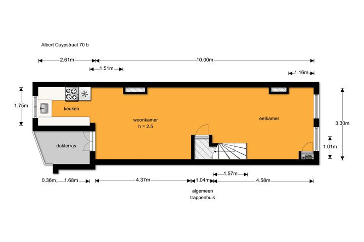 Bekijk foto 26 van Albert Cuypstraat 70-B-3