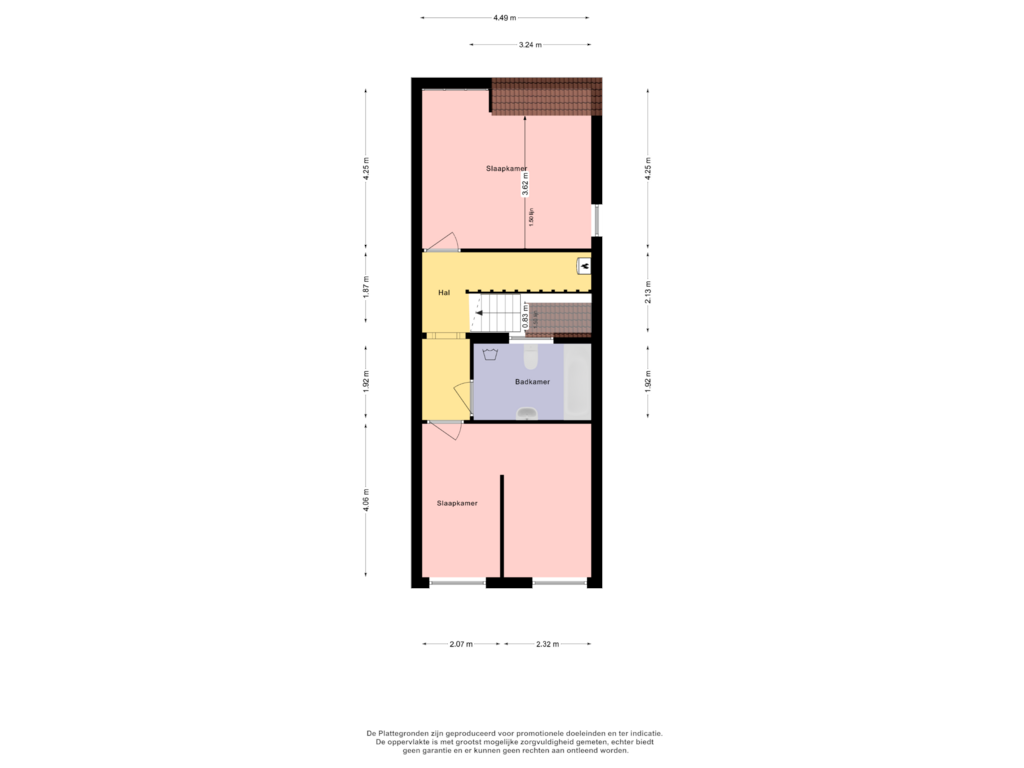 Bekijk plattegrond van Woonlaag 2 van Schoolstraat 22