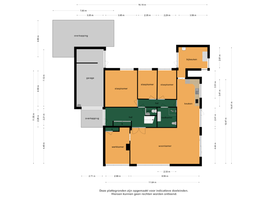 Bekijk plattegrond van Begane grond van Van der Duyn van Maasdamlaan 2