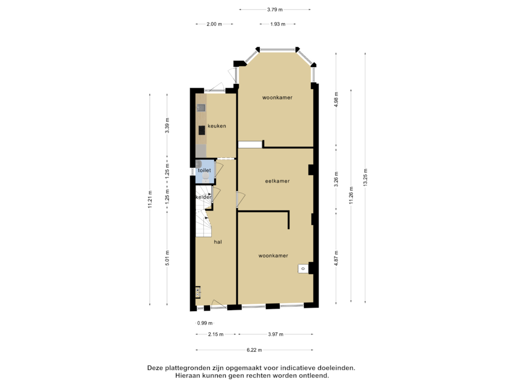 Bekijk plattegrond van Begane grond van Ringdijk 448