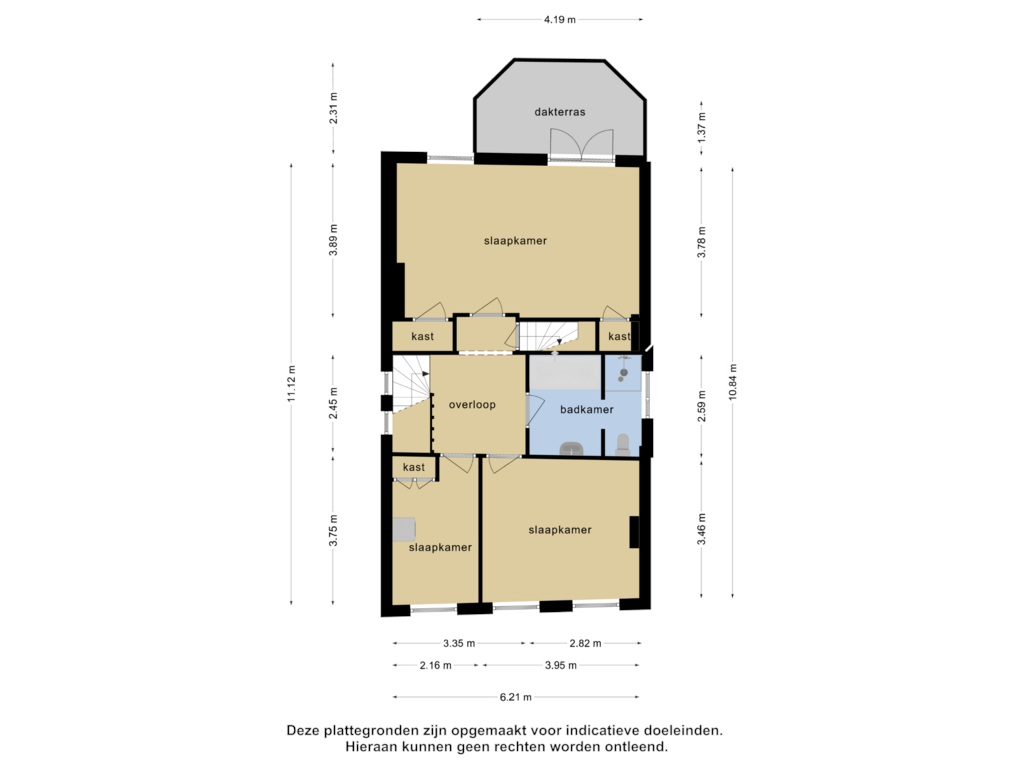 Bekijk plattegrond van 1e verdieping van Ringdijk 448