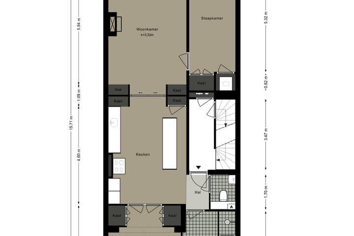 Bekijk foto 27 van Jacob Obrechtstraat 35-2