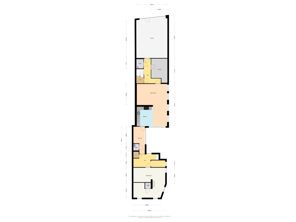 Bekijk plattegrond van Begane Grond van Grootzand 11