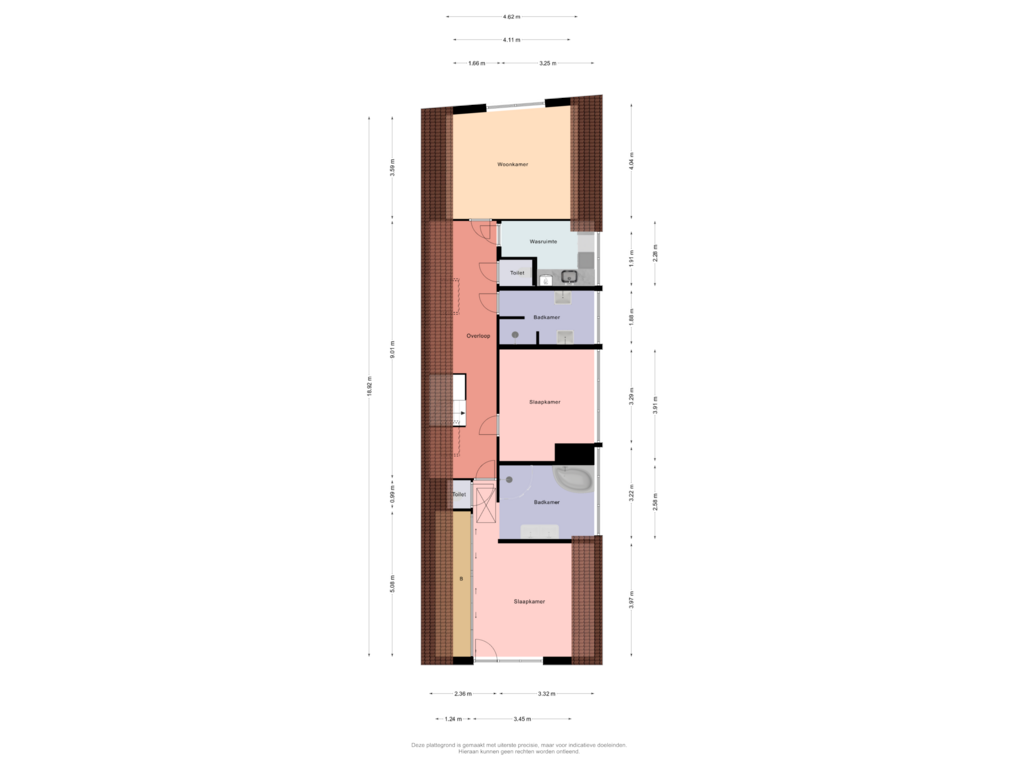 Bekijk plattegrond van 1e Verdieping van Grootzand 11