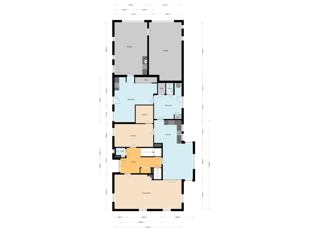 View floorplan of Begane grond of Oude Rijksweg 193