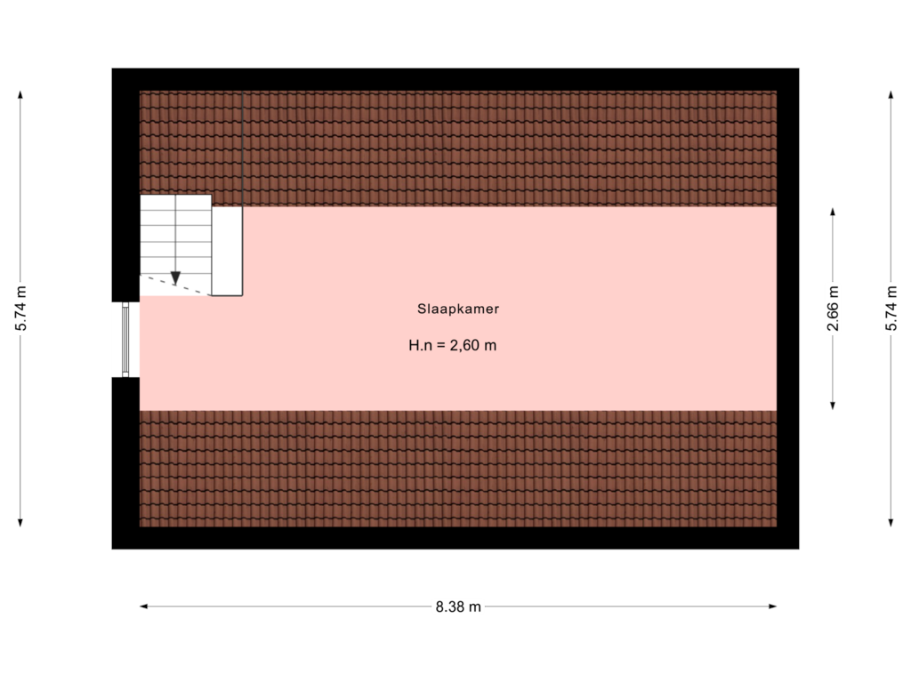 Bekijk plattegrond van 2e Verdieping van Beukenhof 12