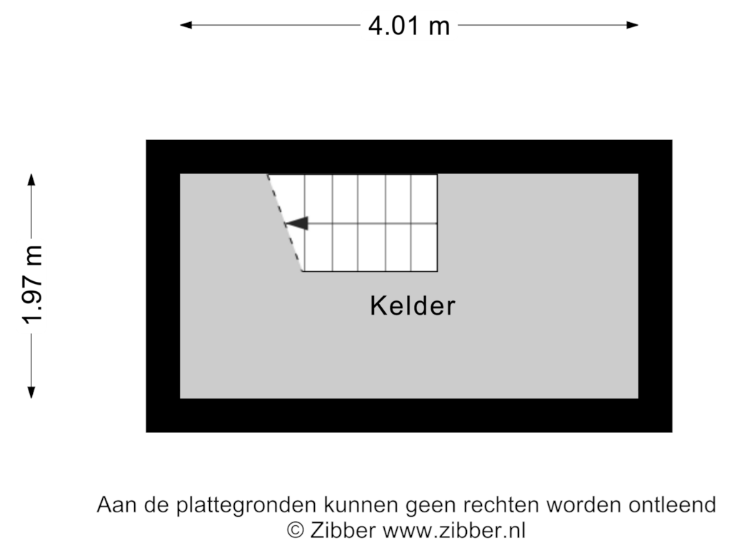 Bekijk plattegrond van Kelder van Maasbreeseweg 79