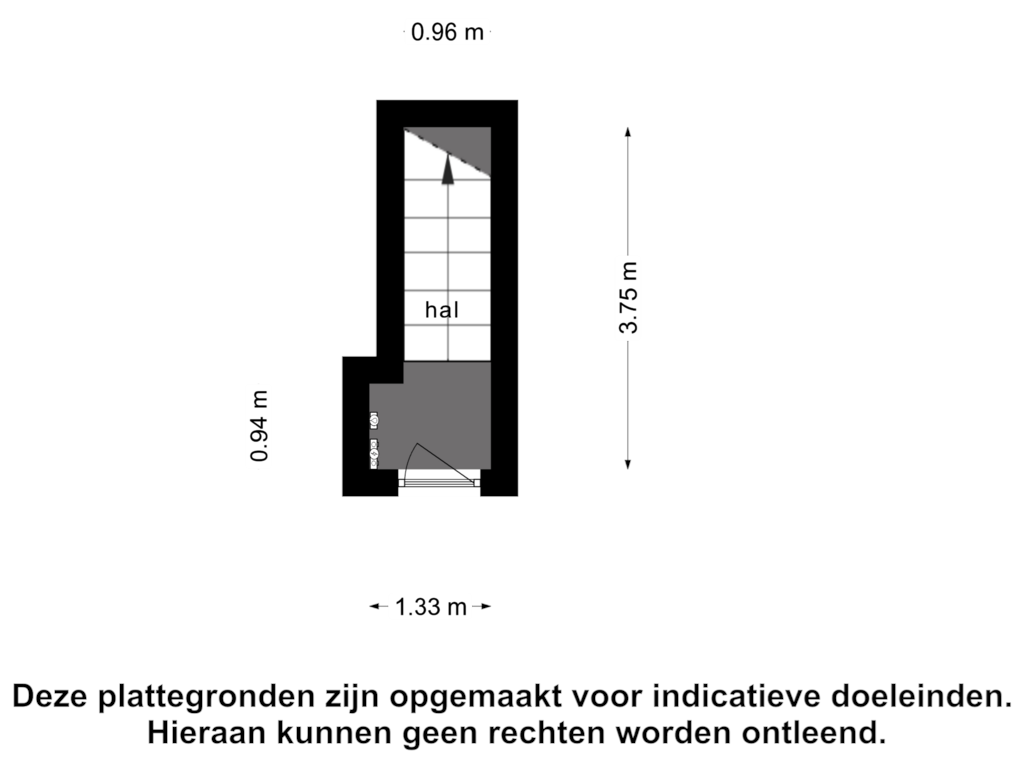 Bekijk plattegrond van begane grond van Van Zeggelenlaan 21