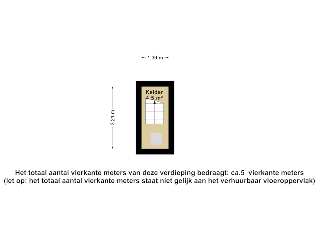 Bekijk plattegrond van bog-kelder van Salomon Levystrjitte 2