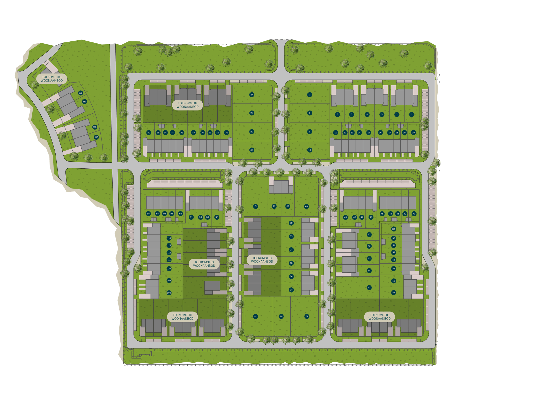 Foto 6 van Rijwoningen Boekweit - 31 t/m 40