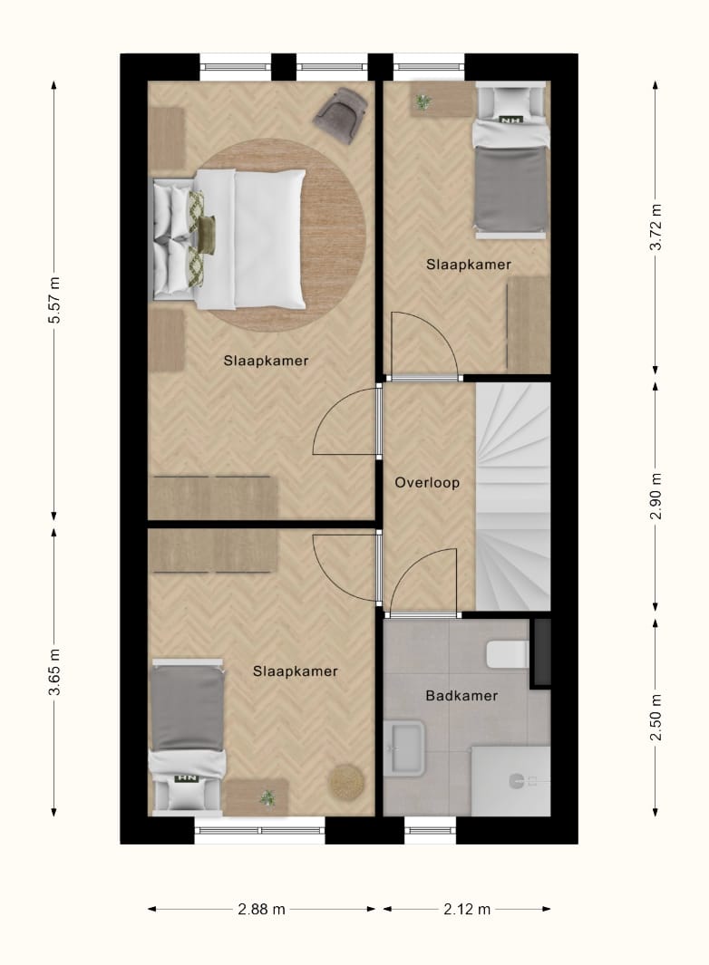 Foto 3 van Rijwoningen Haver 110 t/m 114 & 116
