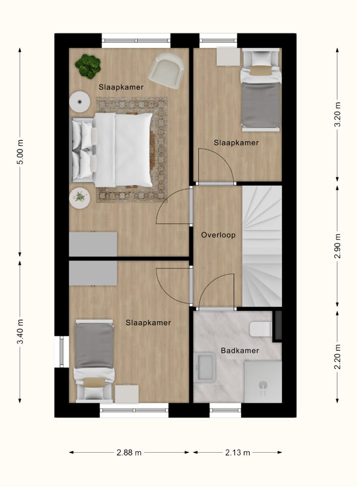 Foto 3 van Rijwoningen Vlas 88 t/m 91