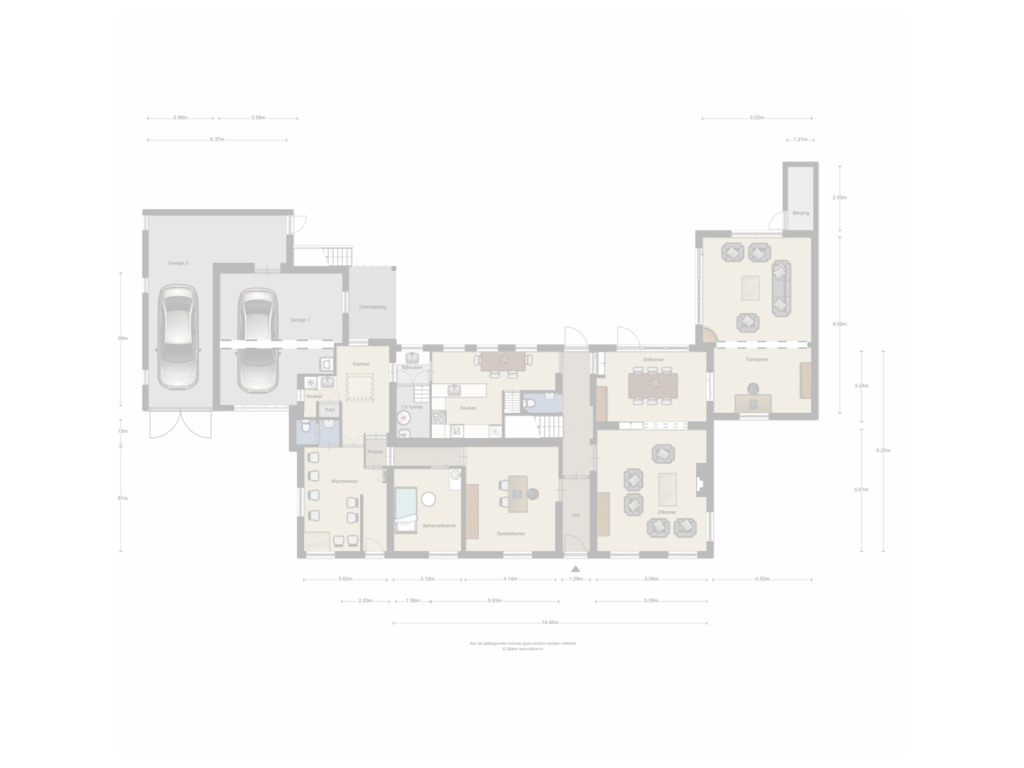 Bekijk plattegrond van Begane grond van Meester Pankenstraat 10