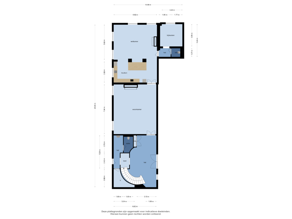 Bekijk plattegrond van Begane grond van Pollartstraat 5