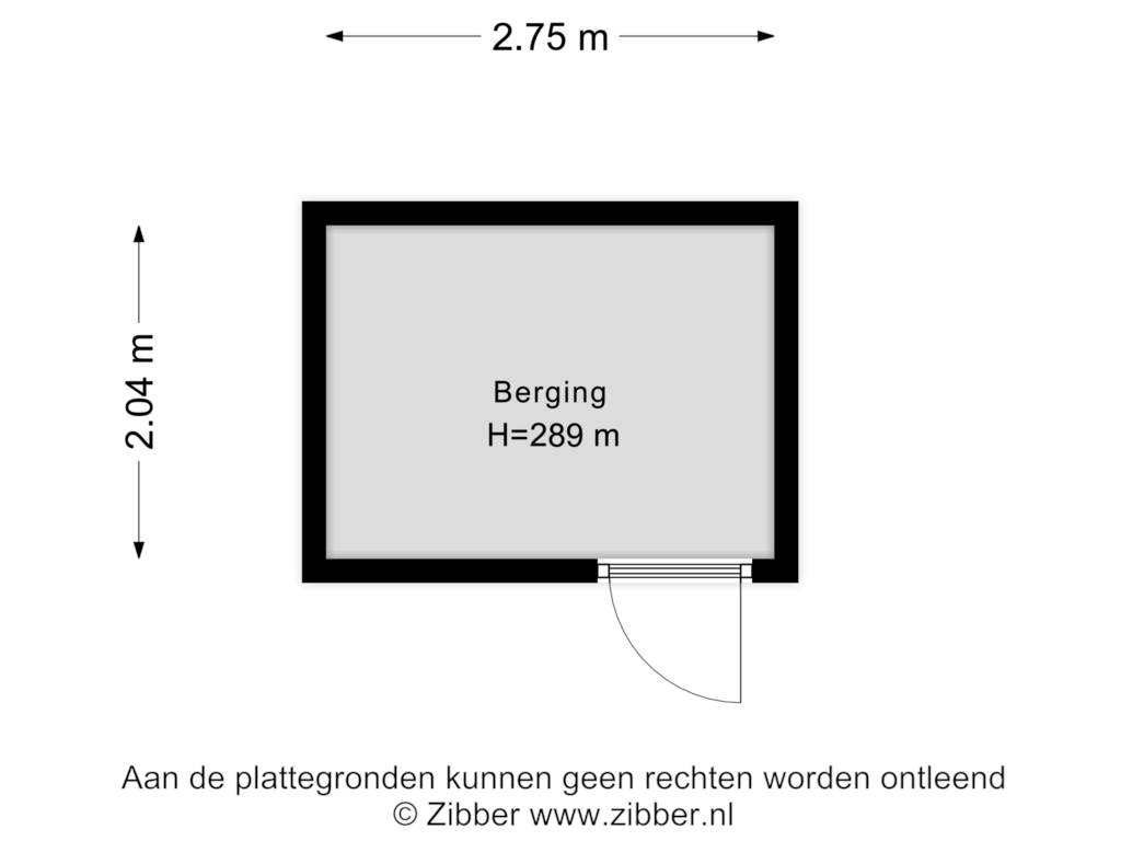 Bekijk plattegrond van Berging van Fabriekserf 29