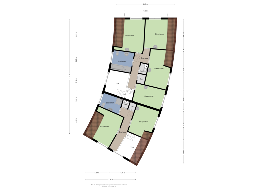 Bekijk plattegrond van Eerste Verdieping van Vossenhol 18