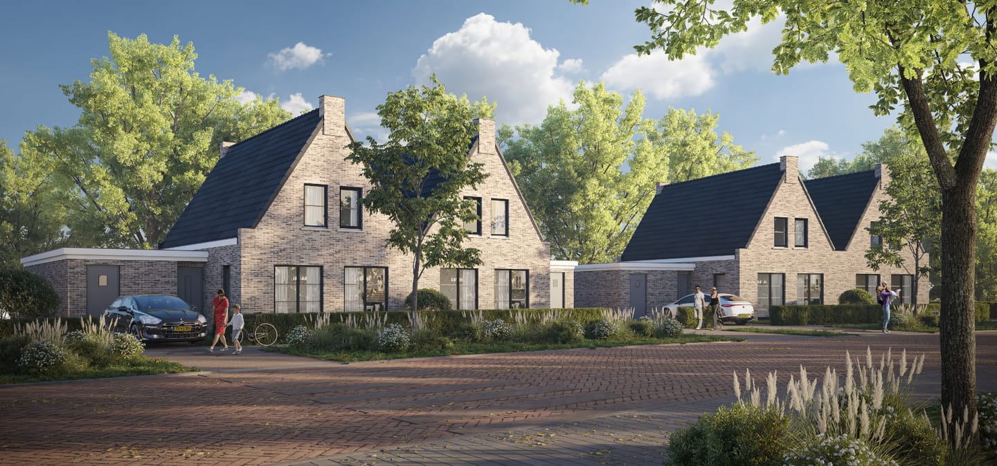 Foto 1 van Tweekappers de Enk 117 t/m 120