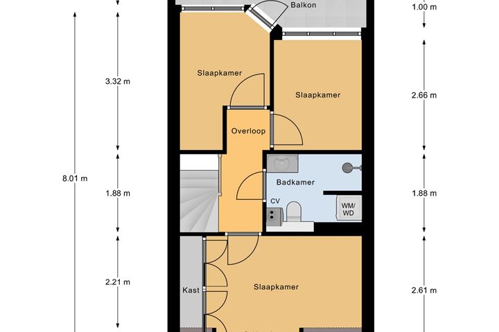 Bekijk foto 40 van Secretaris Varkevisserstraat 52-A